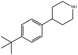 4-(4-tert-butylphenyl)piperidine Structure