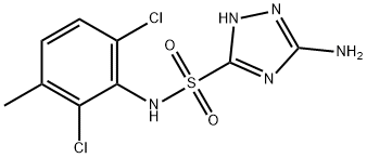 5-amino-N-(2,6-dichloro-3-methylphenyl)-1H-1,2,4-triazole-3-sulfonamide Structure