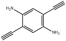 2,5-diethynylbenzene-1,4-diamine Structure