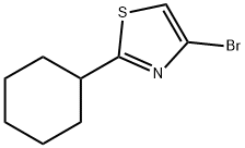 4-Bromo-2-cyclohexylthiazole Structure