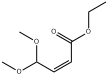 (E)-4,4-dimethoxy-but-2-enoic acid ethyl ester Structure