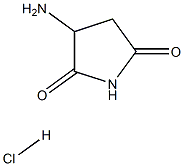 3-aminopyrrolidine-2,5-dione hydrochloride Structure