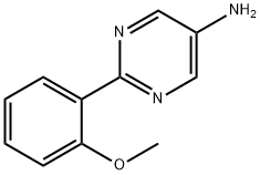 5-Amino-2-(2-methoxyphenyl)pyrimidine Structure