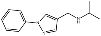[(1-phenyl-1H-pyrazol-4-yl)methyl](propan-2-yl)amine 구조식 이미지