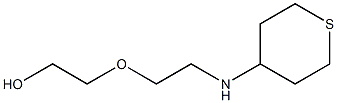 2-(2-((tetrahydro-2H-thiopyran-4-yl)amino)ethoxy)ethan-1-ol Structure