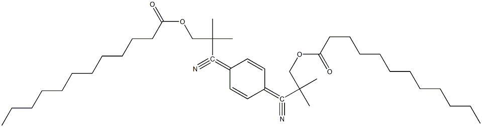 1,4-phenylenebis(nitrilo-2,2-dimethylprop-1-yl-3-ylidene) didodecanoate Structure