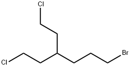 Hexane, 6-bromo-1-chloro-3-(2-chloroethyl)- Structure