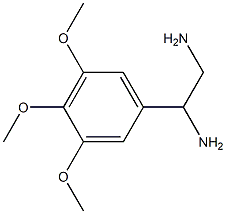 1-(3,4,5-TRIMETHOXYPHENYL)ETHANE-1,2-DIAMINE 구조식 이미지