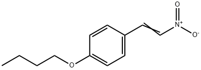 1-butoxy-4-[(E)-2-nitroethenyl]benzene 구조식 이미지