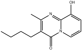 3-butyl-9-hydroxy-2-methyl-4H-pyrido[1,2-a]pyrimidin-4-one Structure