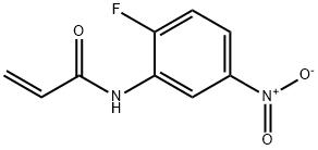 N-(2-fluoro-5-nitrophenyl)acrylamide Structure