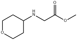 methyl 2-[(oxan-4-yl)amino]acetate Structure