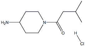 4-Amino-1-isovalerylpiperidine hydrochloride Structure