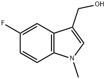 1H-Indole-3-methanol, 5-fluoro-1-methyl- Structure