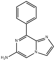 6-Amino-8-phenylimidazo[1,2-a]pyrazine Structure