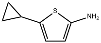 2-Amino-5-(cyclopropyl)thiophene Structure