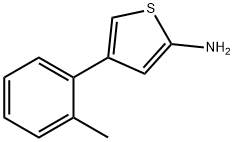 2-Amino-4-(2-tolyl)thiophene Structure