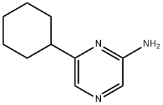 2-Amino-6-(cyclohexyl)pyrazine Structure