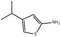 2-Amino-4-(iso-propyl)thiophene 구조식 이미지