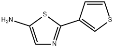 5-Amino-2-(3-thienyl)thiazole Structure