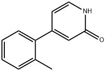 2-Hydroxy-4-(2-tolyl)pyridine Structure