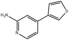 4-(THIOPHEN-3-YL)PYRIDIN-2-AMINE Structure