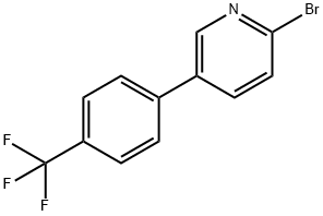 2-Bromo-5-(4-trifluoromethylphenyl)pyridine 구조식 이미지