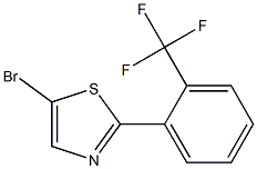 5-Bromo-2-(2-trifluoromethylphenyl)thiazole Structure