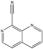 1,7-naphthyridine-8-carbonitrile Structure