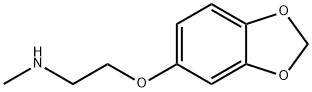 2-(1,3-benzodioxol-5-yloxy)-N-methylethanamine 구조식 이미지