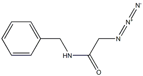 2-azido-N-benzylacetamide Structure