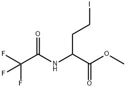 methyl 4-iodo-2-(2,2,2-trifluoroacetamido)butanoate Structure