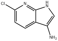 6-chloro-1H-pyrrolo[2,3-b]pyridin-3-amine Structure