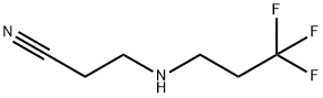 3-[(3,3,3-trifluoropropyl)amino]propanenitrile Structure