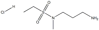 N-(3-aminopropyl)-N-methylethane-1-sulfonamide hydrochloride Structure