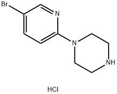 1-(5-bromopyridin-2-yl)piperazine dihydrochloride Structure