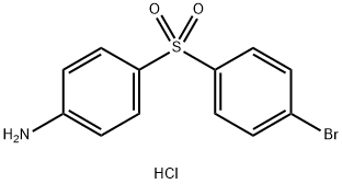 4-(4-bromobenzenesulfonyl)aniline hydrochloride Structure