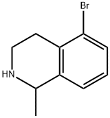 5-bromo-1-methyl-1,2,3,4-tetrahydroisoquinoline 구조식 이미지
