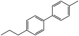 4-methyl-4'-propyl-1,1'-Biphenyl 구조식 이미지