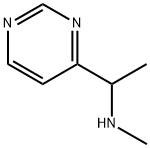 METHYL[1-(PYRIMIDIN-4-YL)ETHYL]AMINE Structure
