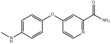 4-(4-Amino-phenoxy)-pyridine-2-carboxylic acid methylamide Structure