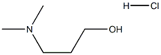 3-(dimethylamino)-1-propanol hydrochloride Structure