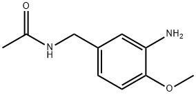 N-[(3-amino-4-methoxyphenyl)methyl]acetamide Structure