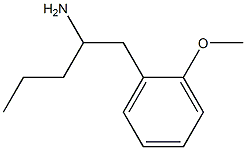 1-(2-METHOXYPHENYL)PENTAN-2-AMINE Structure