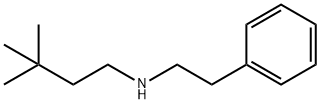 3,3-dimethyl-N-phenethylbutan-1-amine Structure