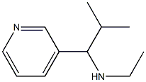 ethyl[2-methyl-1-(pyridin-3-yl)propyl]amine 구조식 이미지