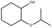 2-(propan-2-ylsulfanyl)cyclohexan-1-ol 구조식 이미지