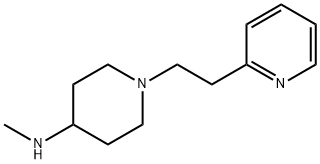 N-methyl-1-[2-(pyridin-2-yl)ethyl]piperidin-4-amine Structure