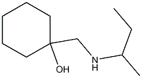 1-((sec-butylamino)methyl)cyclohexan-1-ol Structure