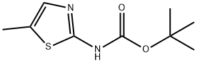 tert-butyl N-(5-methyl-1,3-thiazol-2-yl)carbamate Structure